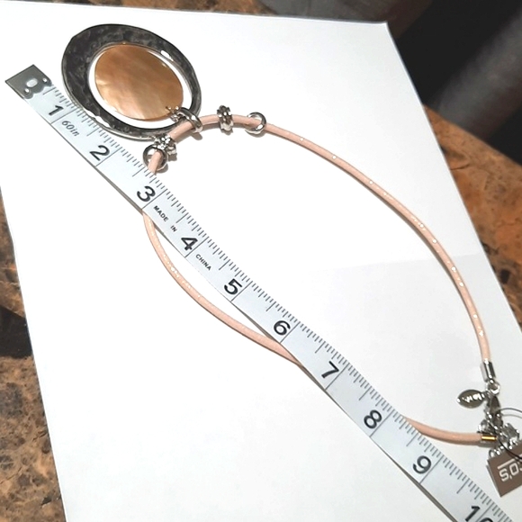 Chico's Shell Shine Statement Necklace NWT - Picture 8 of 11